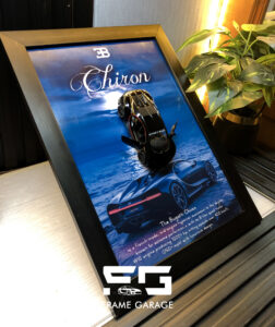bugatti chiron 3d diecast frame