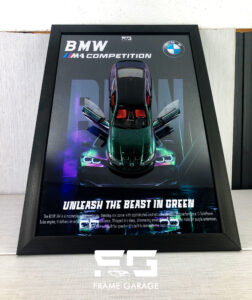 bmw m4 3d diecast frame