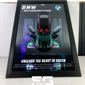 bmw m4 3d diecast frame