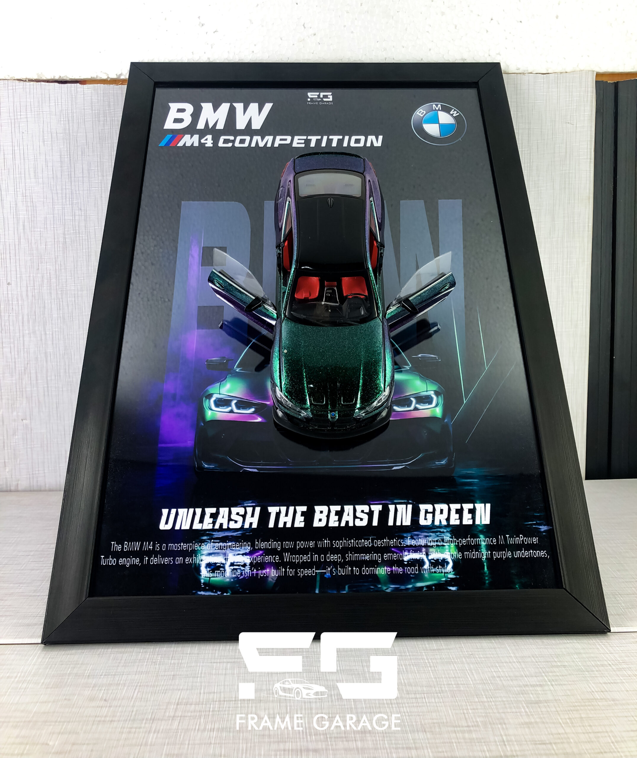 bmw m4 3d diecast frame bmw m4 3d diecast frame