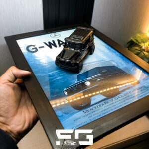 mercedes g wagon g63 3d deicast frame