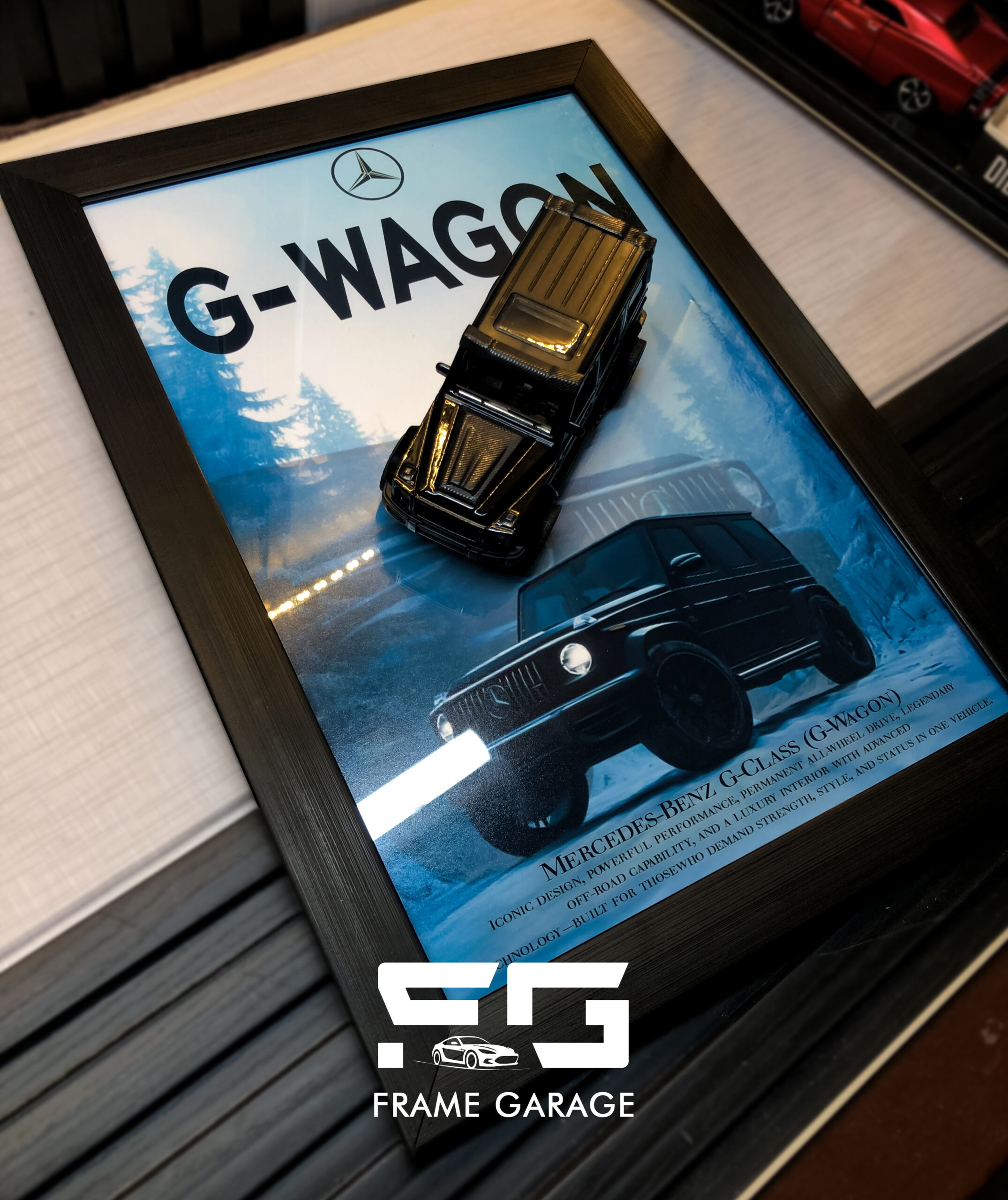 mercedes g wagon g63 3d deicast frame mercedes g wagon g63 3d deicast frame