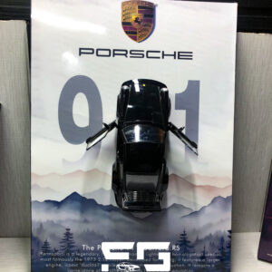 porsche 911 carrera rs 3d diecast frame