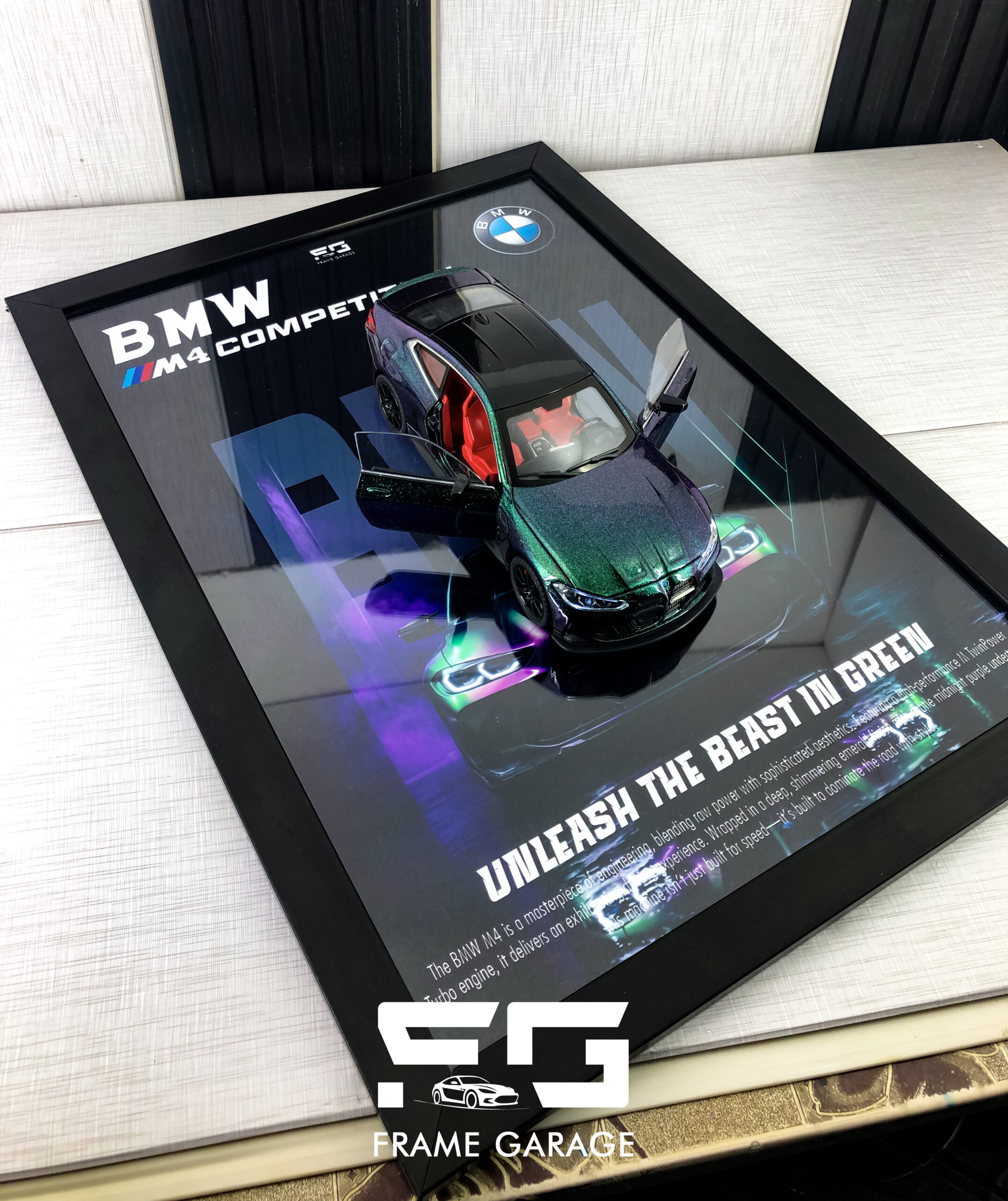 bmw m4 3d diecast frame bmw m4 3d diecast frame