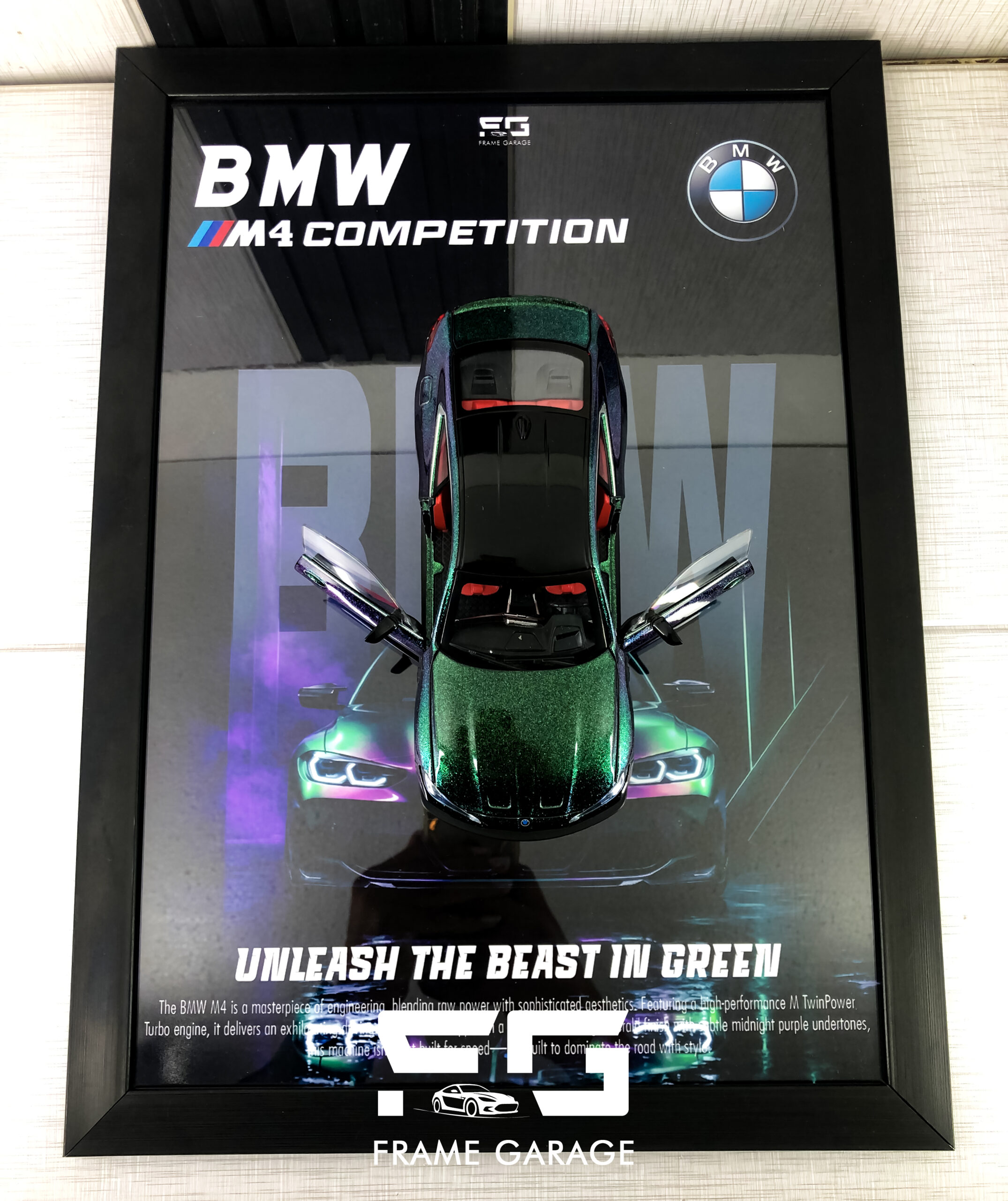 bmw m4 3d diecast frame bmw m4 3d diecast frame