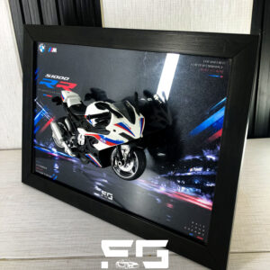 bmw s1000rr 3d diecast bike frame