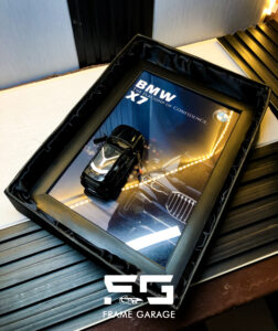 bmw x7 3d diecast frame